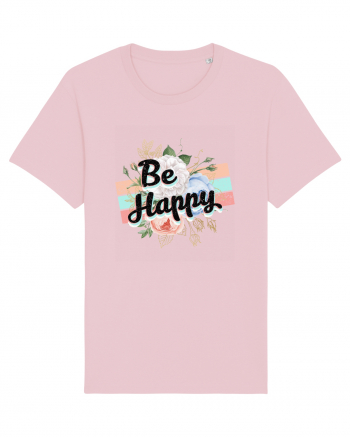 Be Happy Cotton Pink