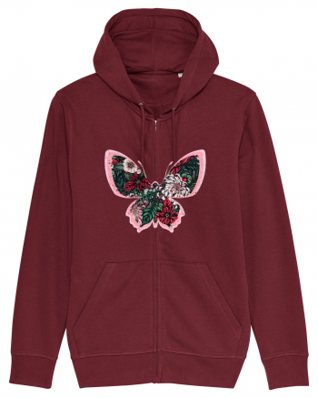 Butterfly Boho Burgundy