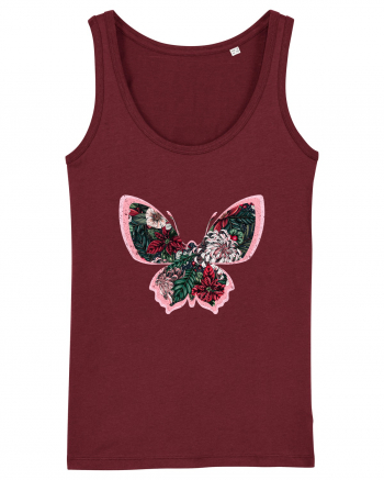 Butterfly Boho Burgundy