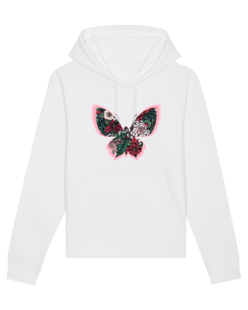 Butterfly Boho White