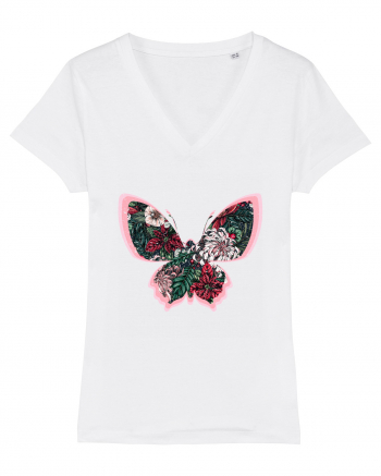 Butterfly Boho White