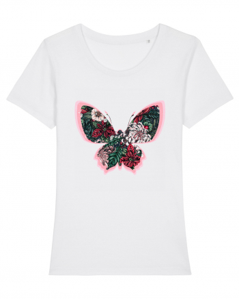 Butterfly Boho White