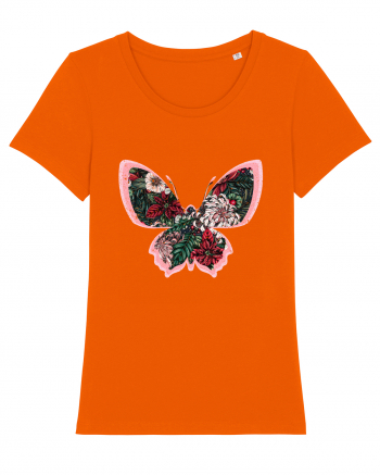 Butterfly Boho Bright Orange