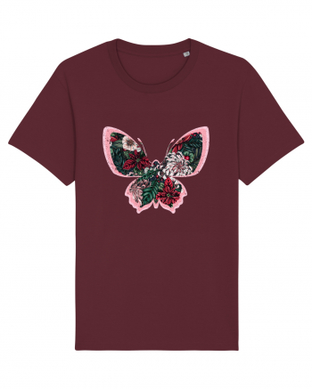 Butterfly Boho Burgundy