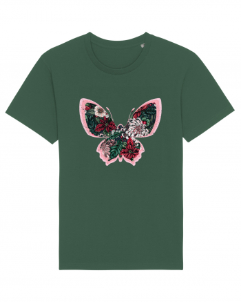 Butterfly Boho Bottle Green