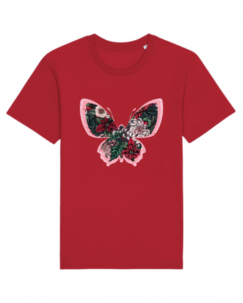 Butterfly Boho Red