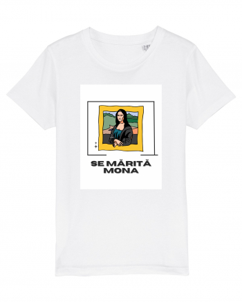 Se mărita Mona Tricou mânecă scurtă  Copii Mini Creator