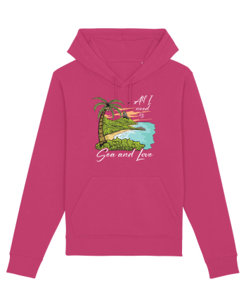 De vara: All I need is sea and love - black Raspberry
