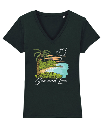 De vara: All I need is sea and love - black Black
