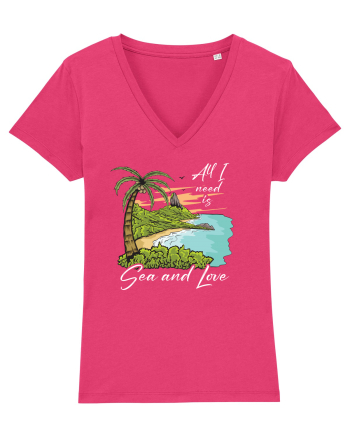 De vara: All I need is sea and love - black Raspberry