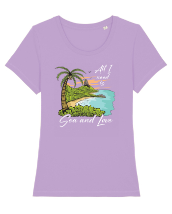 De vara: All I need is sea and love - black Lavender Dawn