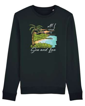 De vara: All I need is sea and love - black Black