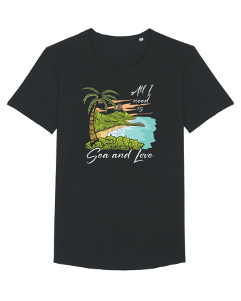 De vara: All I need is sea and love - black Black