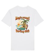 De vară: Magic sunset surfing club Tricou mânecă scurtă Unisex Rocker