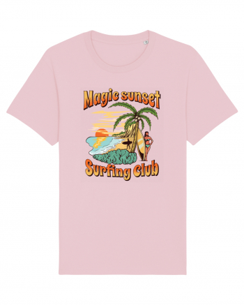 De vară: Magic sunset surfing club Cotton Pink
