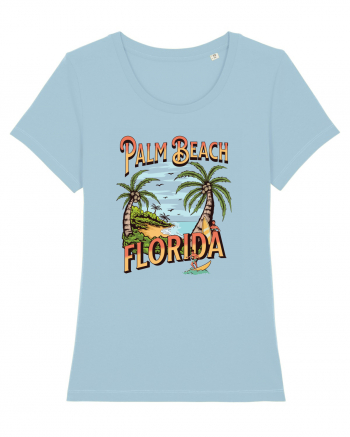 De vară: Palm Beach Florida Sky Blue