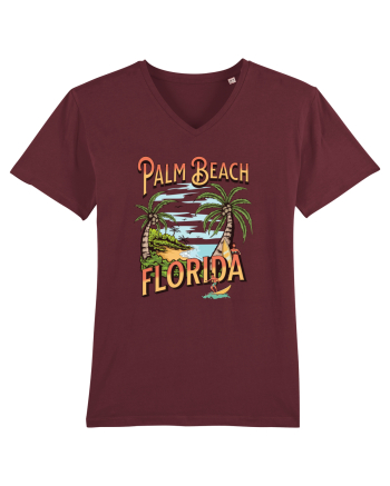 De vară: Palm Beach Florida Burgundy