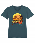 De vară: Paradise Tricou mânecă scurtă guler V Bărbat Presenter