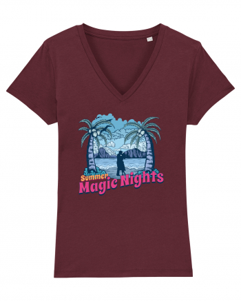 De vară: Summer magic nights Burgundy