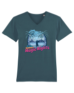 De vară: Summer magic nights Tricou mânecă scurtă guler V Bărbat Presenter