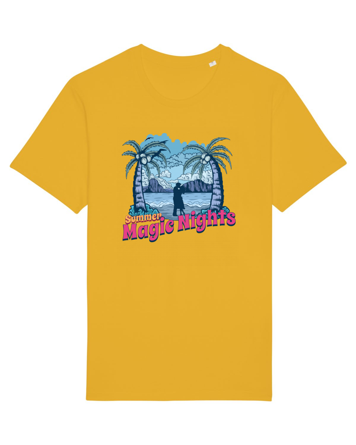 Tricou mânecă scurtă Unisex Rocker Spectra Yellow