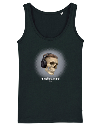 Craniu cu casti - skullphones 02 Black