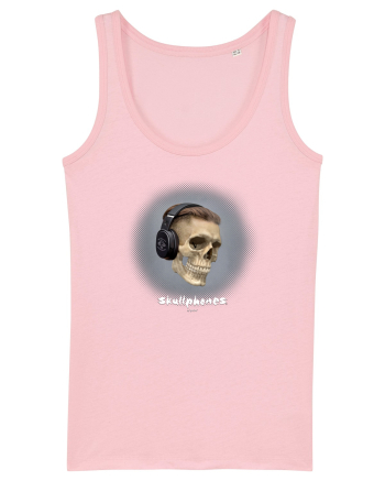 Craniu cu casti - skullphones 02 Cotton Pink