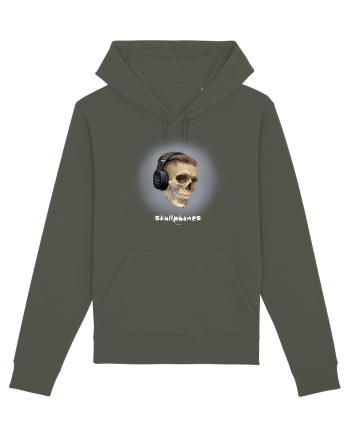 Craniu cu casti - skullphones 02 Khaki
