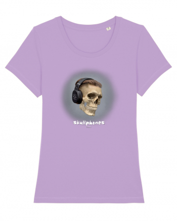 Craniu cu casti - skullphones 02 Lavender Dawn