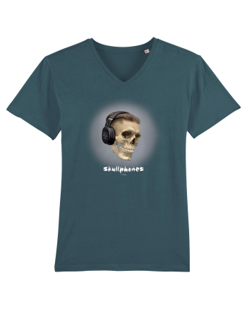Craniu cu casti - skullphones 02 Stargazer