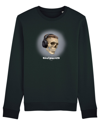 Craniu cu casti - skullphones 02 Black