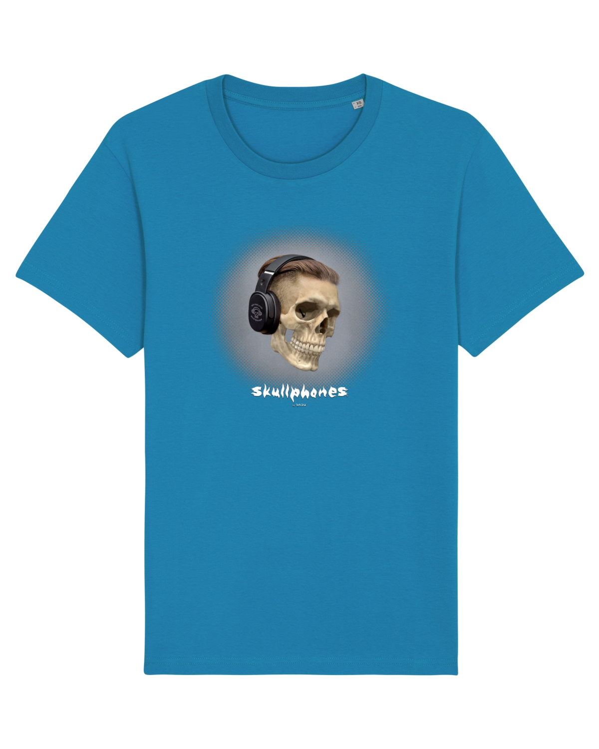 Tricou mânecă scurtă Unisex Rocker Azur