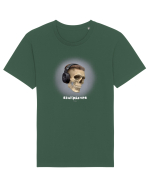Craniu cu casti - skullphones 02 Tricou mânecă scurtă Unisex Rocker