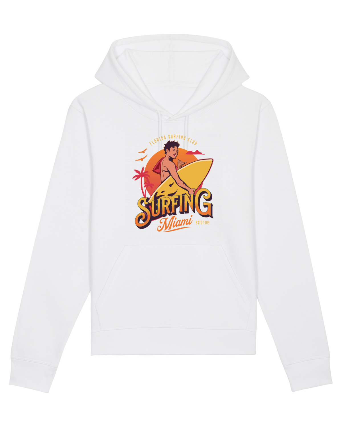 Hanorac Unisex Drummer White