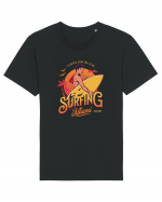 De vară: Surfing Miami Tricou mânecă scurtă Unisex Rocker