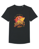 De vară: Surfing Miami Tricou mânecă scurtă guler larg Bărbat Skater