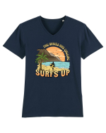 De vară: The waves are calling Tricou mânecă scurtă guler V Bărbat Presenter