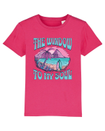 De vară: The window to my soul Tricou mânecă scurtă  Copii Mini Creator