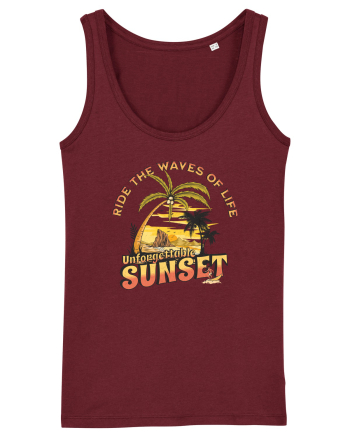 De vară: Unforgettable sunset Burgundy