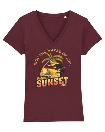 De vară: Unforgettable sunset Burgundy