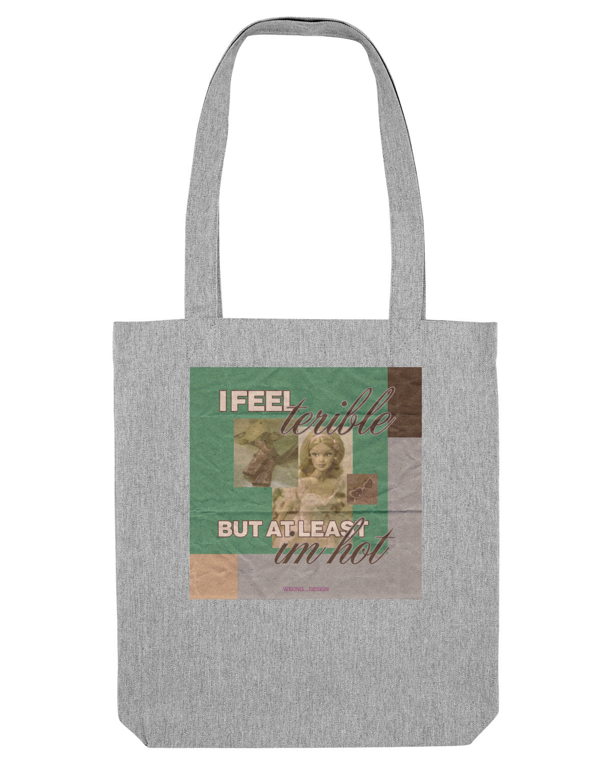 Sacoșă textilă Heather Grey