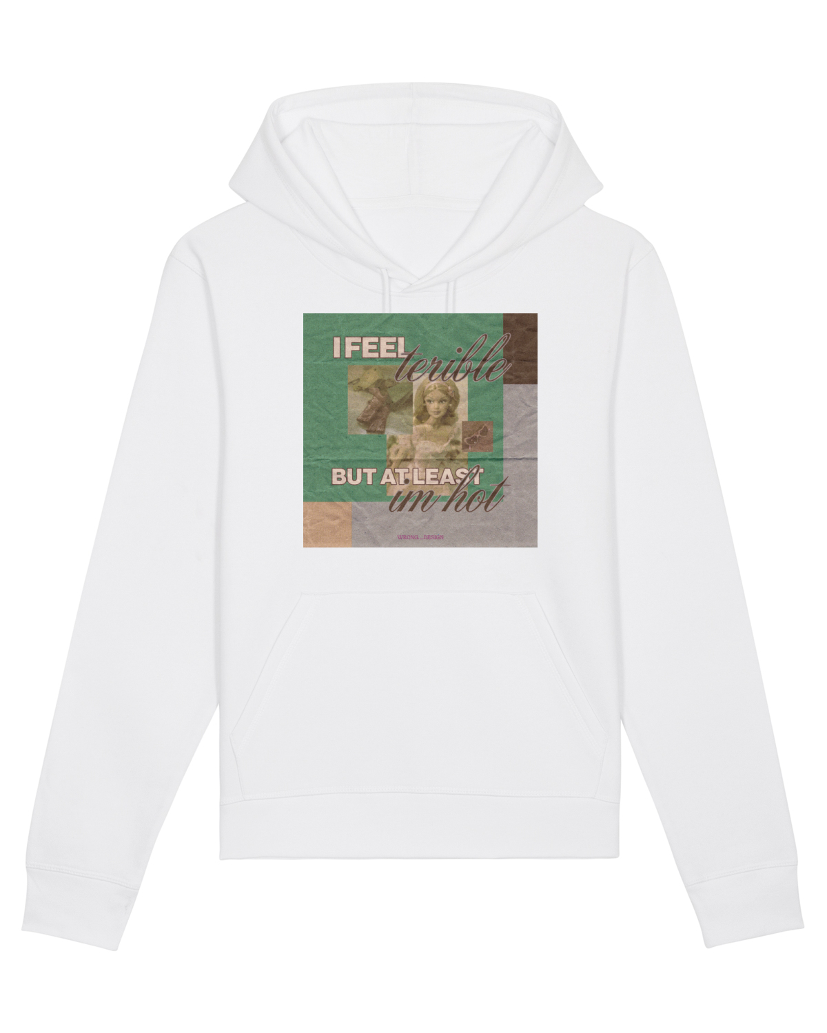 Hanorac Unisex Drummer White