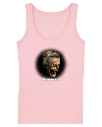 Craniu cu casti - skullphones 05 Cotton Pink
