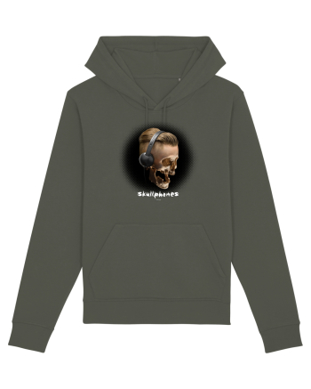 Craniu cu casti - skullphones 05 Khaki