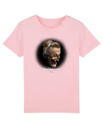 Craniu cu casti - skullphones 05 Cotton Pink