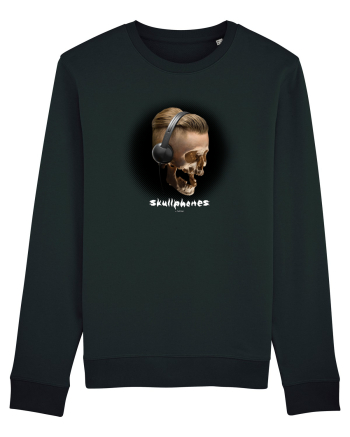 Craniu cu casti - skullphones 05 Black