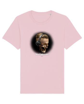Craniu cu casti - skullphones 05 Cotton Pink