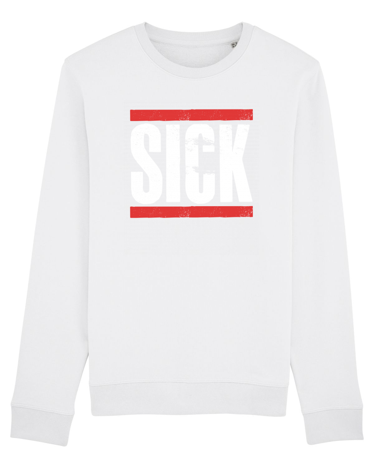 Bluză mânecă lungă Unisex Rise White