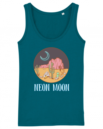 Neon Moon Ocean Depth