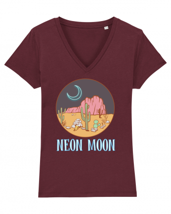 Neon Moon Burgundy